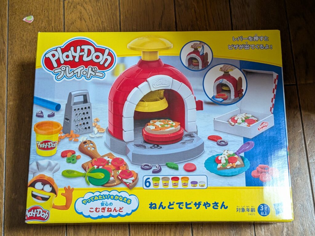 【神育児】ハズブロ(Hasbro)プレイドー、キッチンクリエーション、ピザオーブンプレイセットが最高すぎた