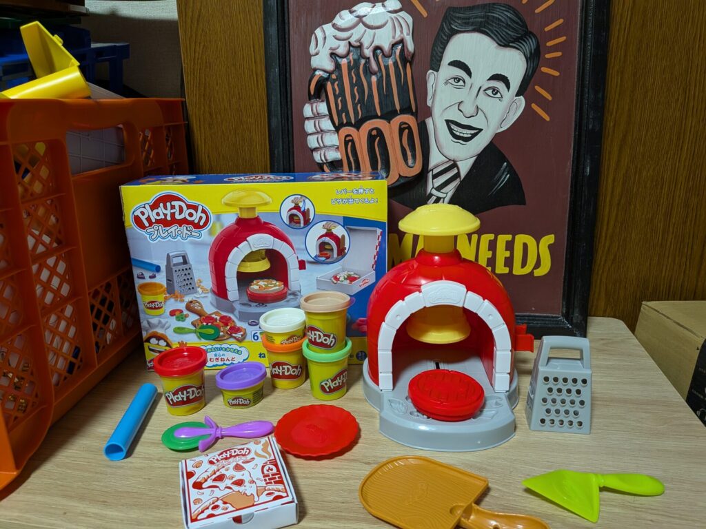 【神育児】ハズブロ(Hasbro)プレイドー、キッチンクリエーション、ピザオーブンプレイセットが最高すぎた